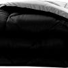 Cubrecama De Verano 2 Plazas + 2 Fundas exclusive - Negro/Plomo plata - Imagen 3
