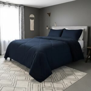 Edredón con carnero Premium BLACK + 2 Fundas