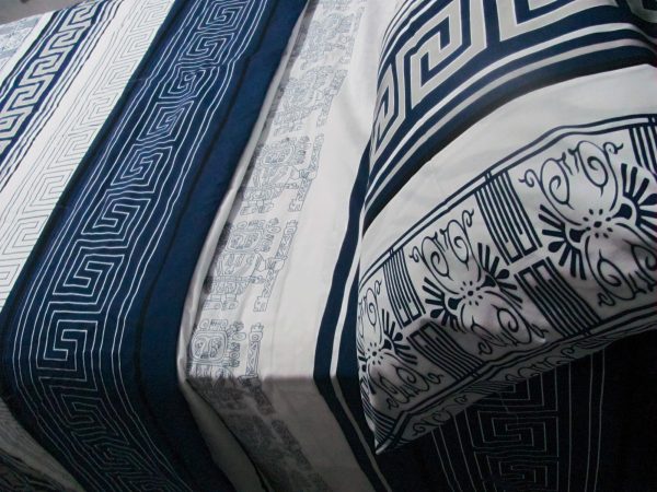 Cubrecama De Verano diseño cuadros 2 Plazas – TRIBAL MISTICO+ 2 Fundas exclusive - Imagen 2