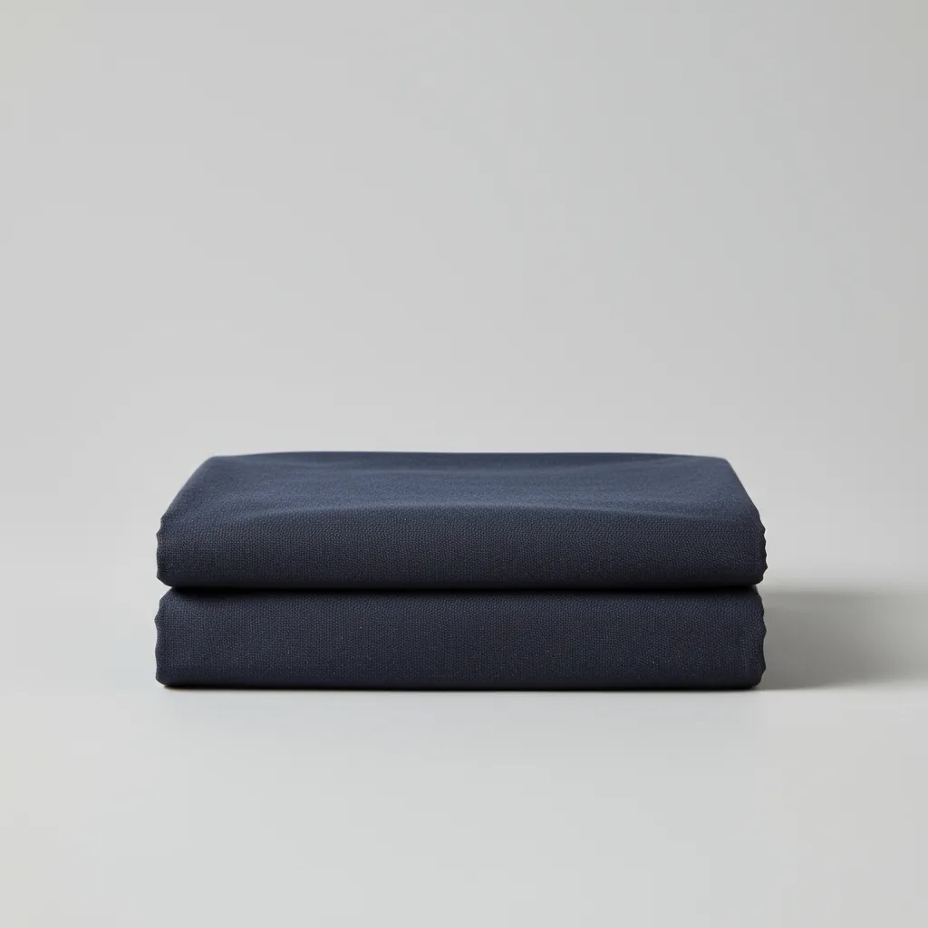 Sabanas De Algodón Peru Pima 180 HILOS – AZUL MARINO– 4 piezas - Imagen 7