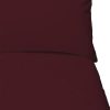 Sábanas Micropolar Vino 155 gramos Antipilling - Set de 4 Piezas