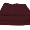 Sábanas Micropolar Vino 155 gramos Antipilling - Set de 4 Piezas - Imagen 2