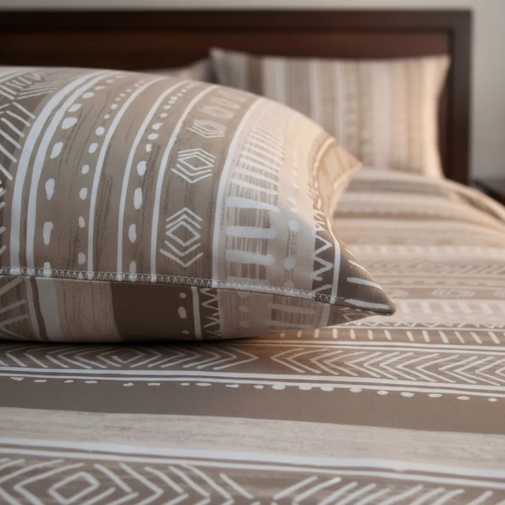 Sabanas De Algodón Bramante estampado RUSTICO - Imagen 6