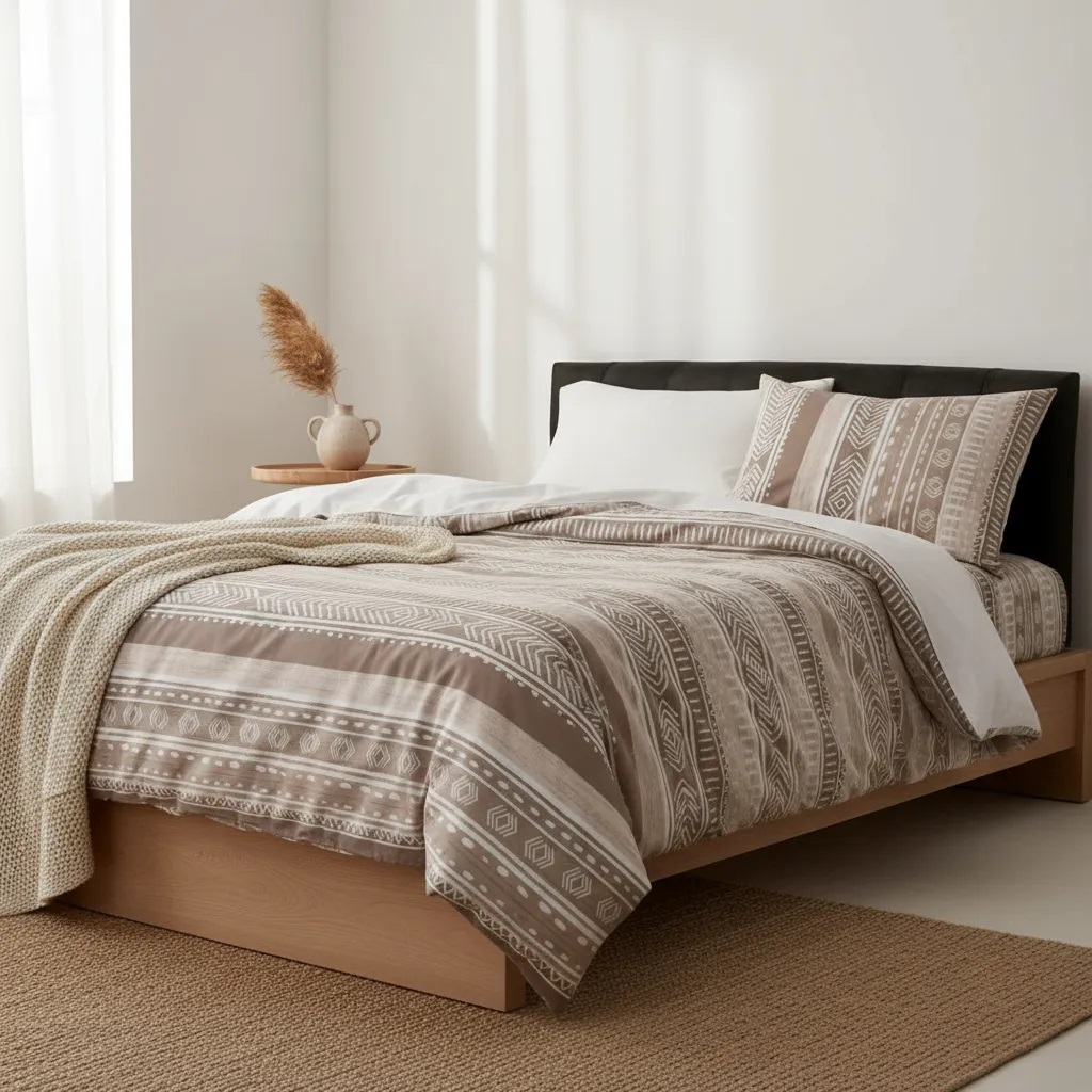 Sabanas De Algodón Bramante estampado RUSTICO - Imagen 2