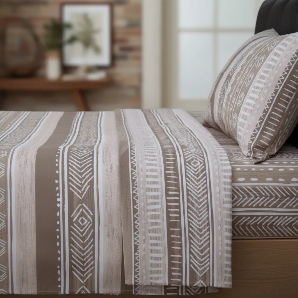 Sabanas De Algodón Bramante estampado RUSTICO - Imagen 5