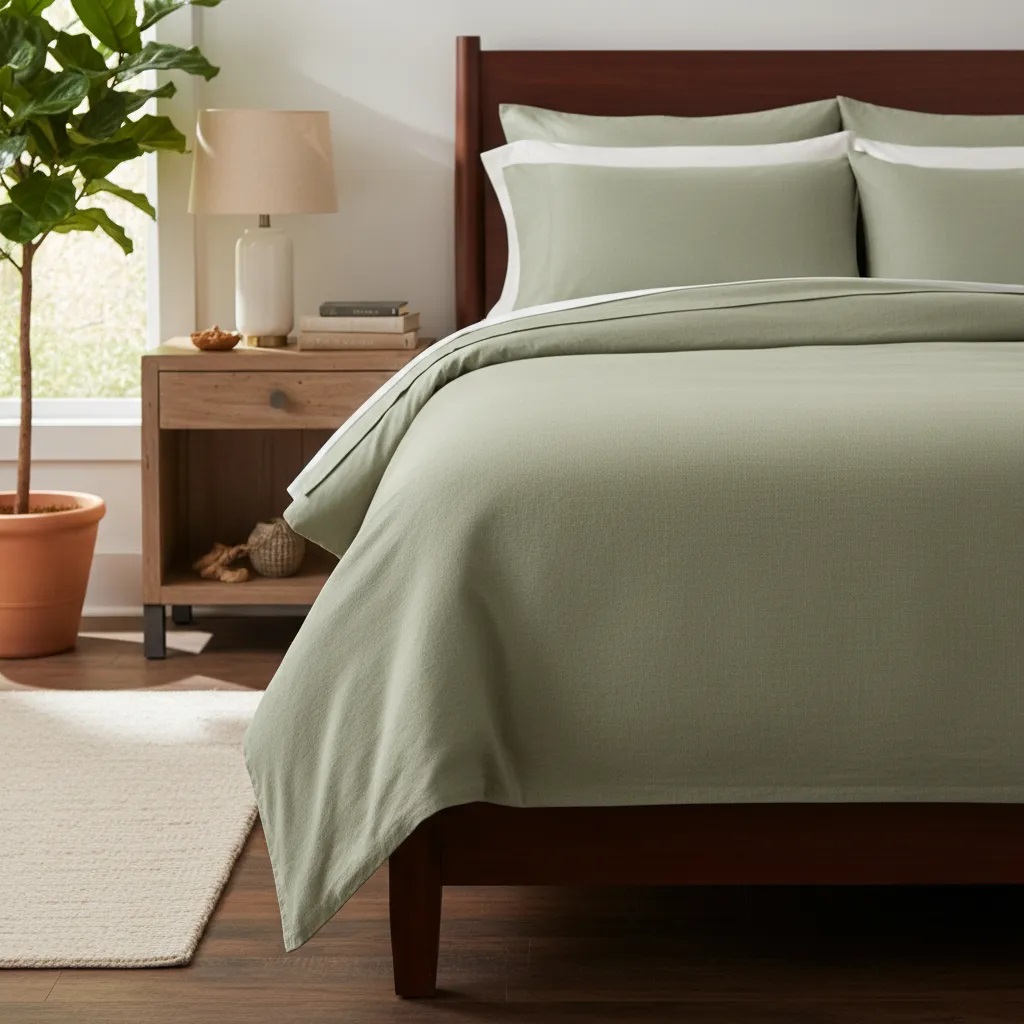 Sabanas De Algodón Peru Pima 180 HILOS – SIDRA– 4 piezas - Imagen 3