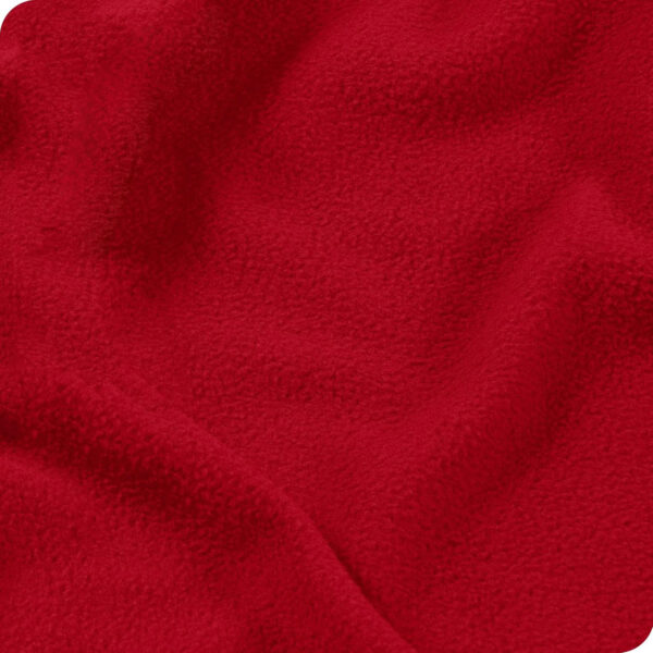 Sábanas Micropolar Rojo 155 gramos Antipilling - Set de 4 Piezas - Imagen 5