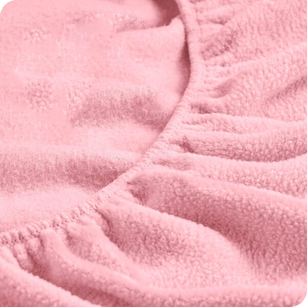 Sábanas Micropolar Rosado claro155 gramos Antipilling - Set de 4 Piezas - Imagen 7