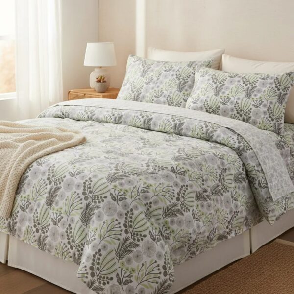Sabanas De Algodón Bramante estampado ESPIGA - Imagen 7