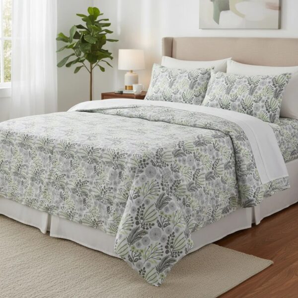Sabanas De Algodón Bramante estampado ESPIGA