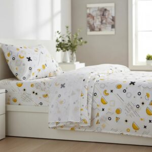Sabanas De Algodón Bramante estampado FORMAS