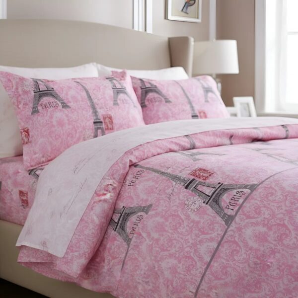 Sabanas De Algodón Bramante estampado TORRE ROSE - Imagen 6
