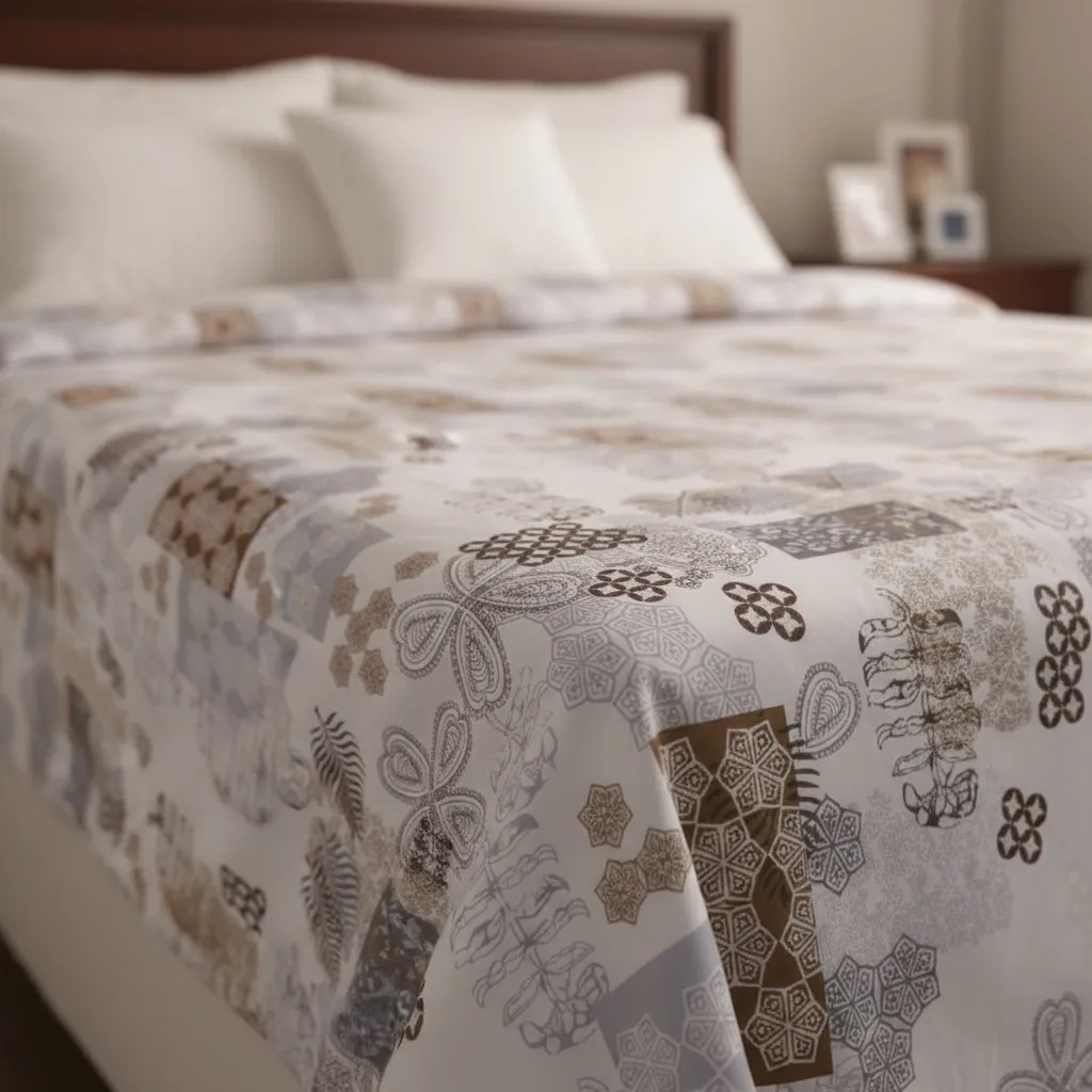 Sabanas De Algodón Bramante estampado TREBOL - Imagen 5