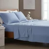 Sabanas De Algodón Peru Pima 180 HILOS – AZUL PALACIO – 4 piezas - Imagen 2
