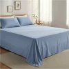 Sabanas De Algodón Peru Pima 180 HILOS – AZUL PALACIO – 4 piezas - Imagen 5