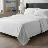 Sabanas De Algodón Peru Pima 180 HILOS – BLANCO – 4 piezas