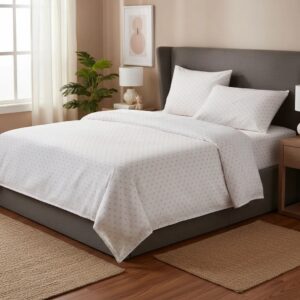 Sabanas De Algodón Peru Pima 180 HILOS – PINK STAR – 4 piezas