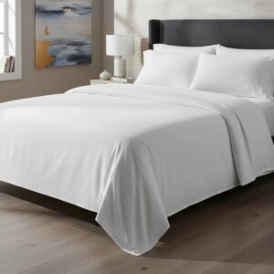 Sabanas De Algodón Peru Pima 180 HILOS – BLANCO – 4 piezas