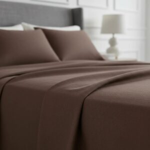 Sabanas De Algodón Peru Pima 180 HILOS – SEPIA – 4 piezas (copia)