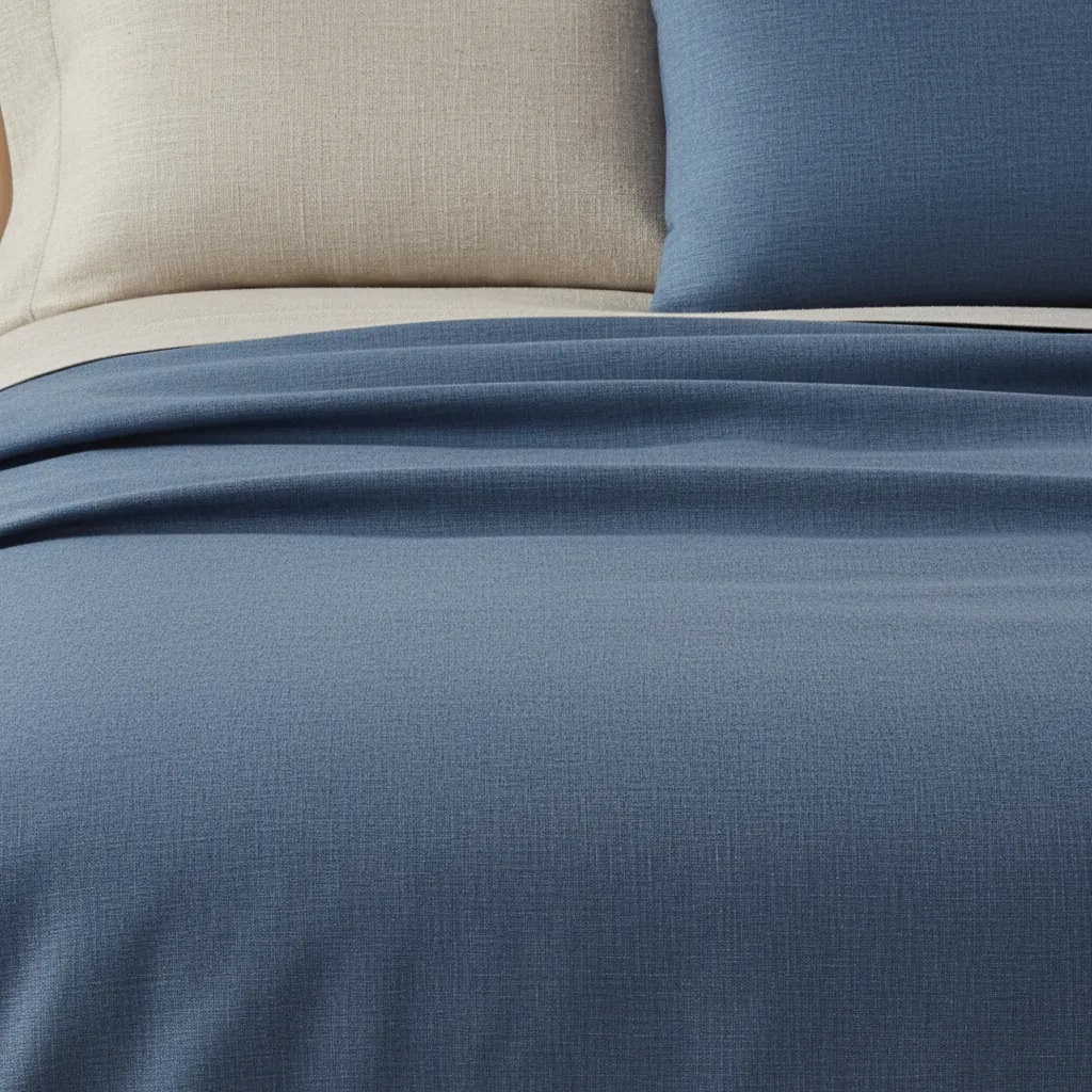 Sabanas De Algodón Peru Pima 180 HILOS – Simply Denim – 4 piezas - Imagen 3