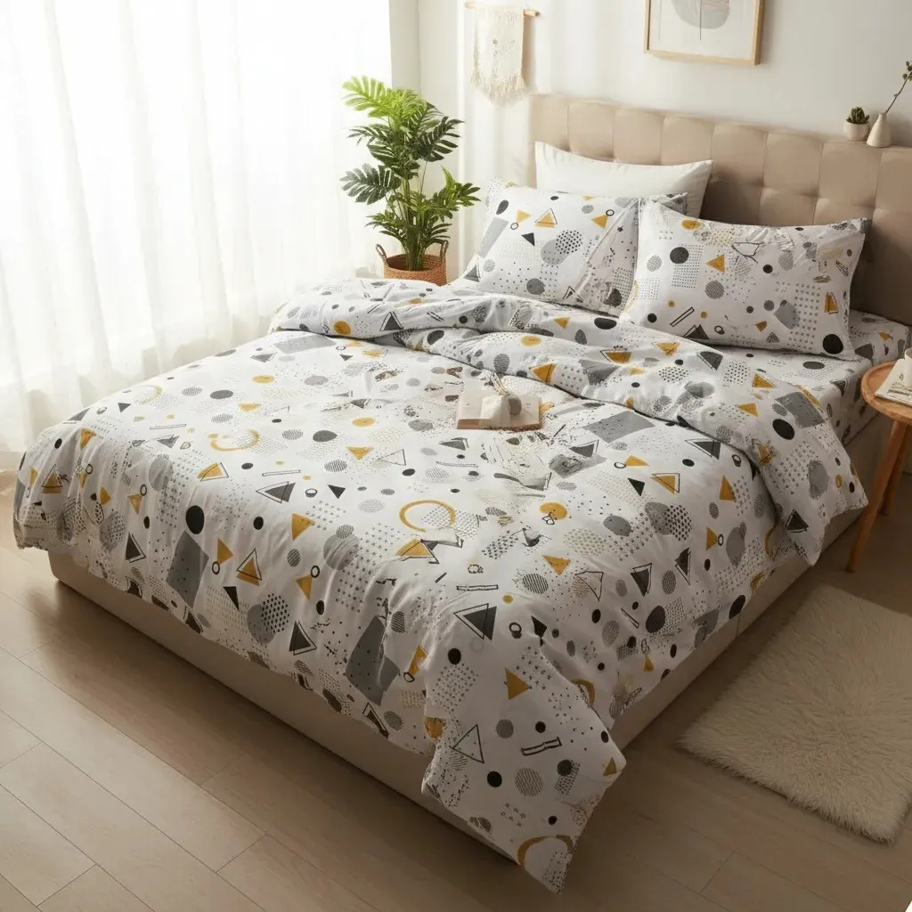 Sabanas Premium de Algodon Bramante 144 HILOS – Algodon suave y fresco-INT002 - Imagen 3
