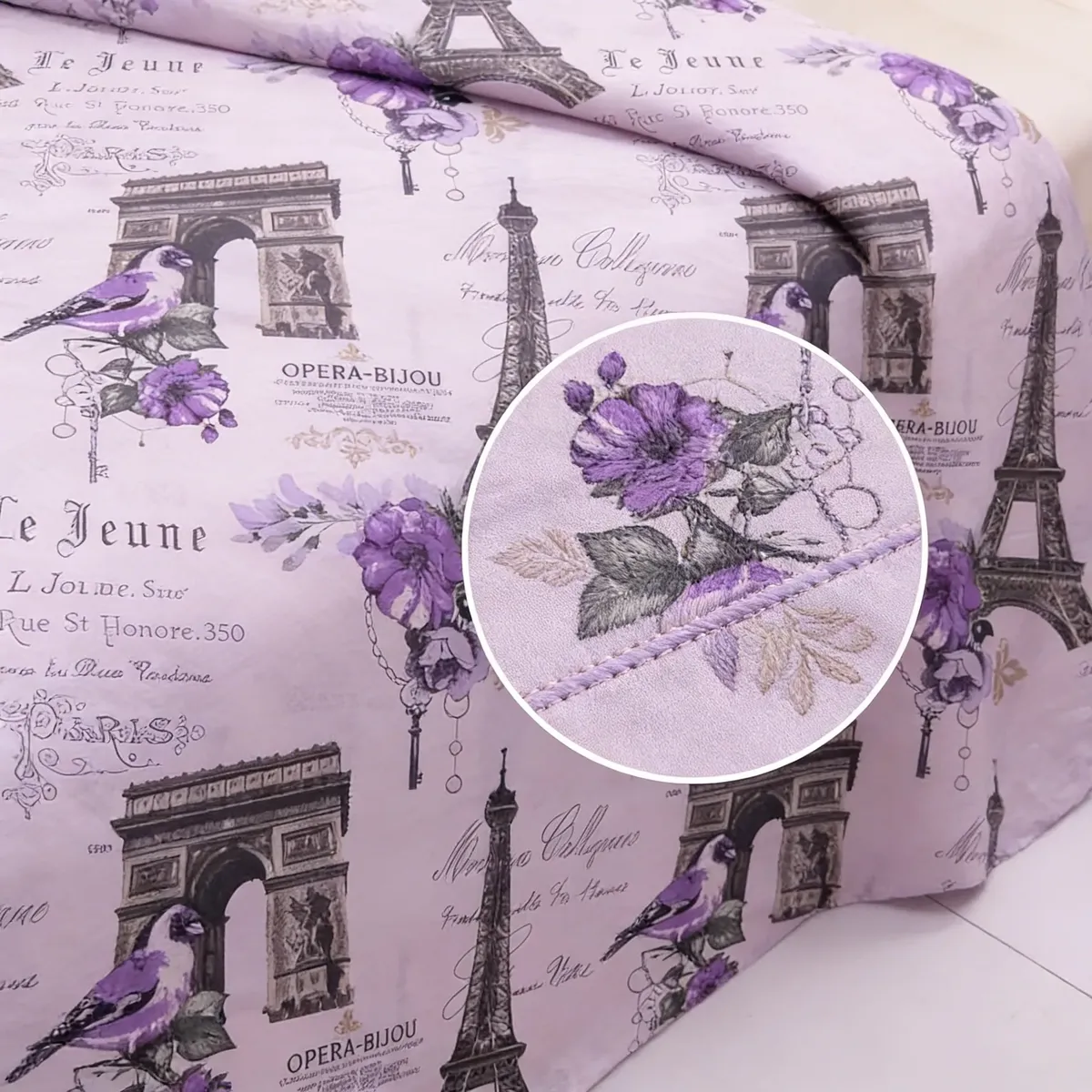 Sabanas Premium de Algodon Bramante 144 HILOS – Algodon suave y fresco-INT018 - Imagen 2