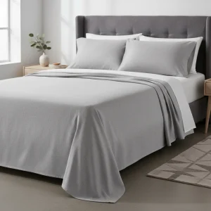 Sabanas Premium de Algodon Bramante 144 HILOS – Algodon suave y fresco – INTX0012